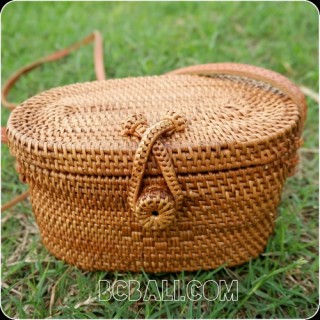 bali bag rattan ata grass hand woven design ethnic design